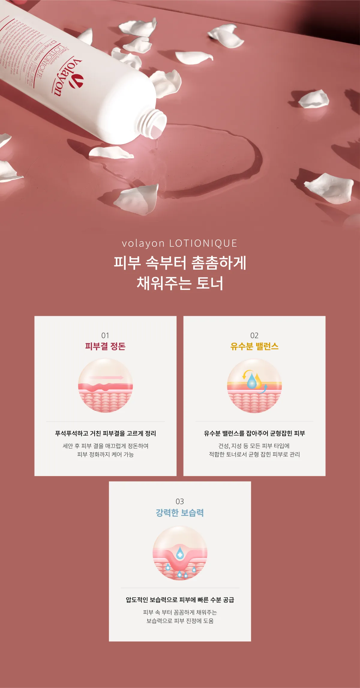 피부 보습 재생 설명