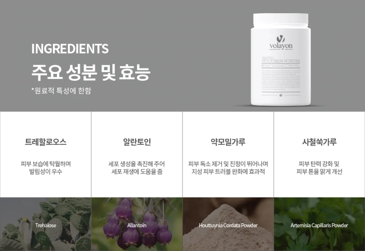 주요 성분 및 효능