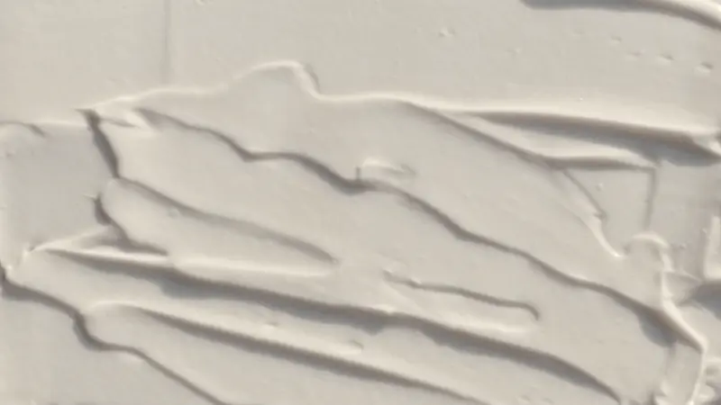 크림 제형 연출