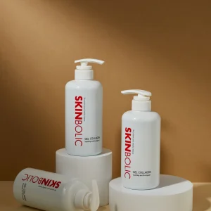 스킨볼릭 겔 콜라겐 500ml 대용량 (에스테틱 전문가용 탄력 보습 & 올인원 바디 케어 솔루션)
