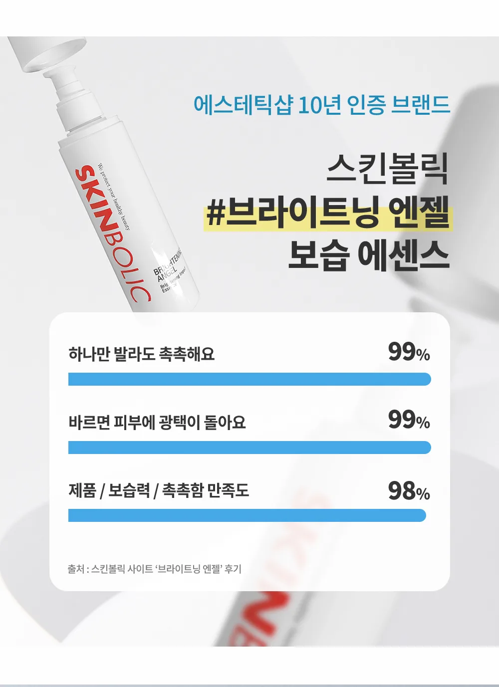 스킨볼릭 브라이트닝 엔젤 상세페이지 1